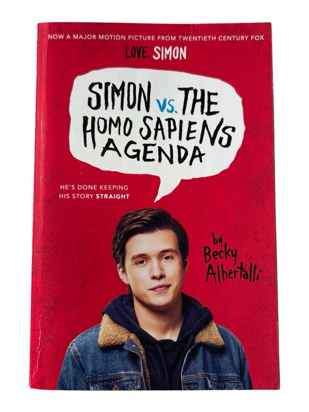 3/$20 Simon vs. the Homo Sapiens Agenda — Red Cover Book paperback